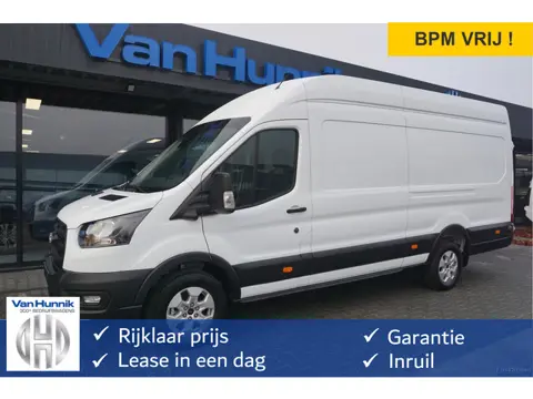 Ford Transit 350L 130PK L4H3 BPM VRIJ!! Navi, 360° Camera, Adap. Cruise, LM Velg!! NR. A154