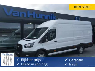 Ford Transit 350L 105PK L4H3 BPM VRIJ!! Navi, 360° Camera, Adap. Cruise, Stoel-Stoel!! NR. A43
