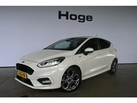 Ford Fiesta 1.0 EcoBoost ST-Line Navigatie Stuur/Stoelverwarming LED Carplay Rijklaarprijs! Inruil M