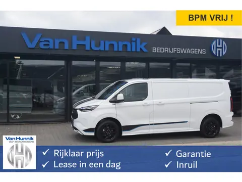 Ford Transit Custom 340L 218PK 71KWH Sport AUT Elektrisch Apple CP/Android A, Cam, 17" LM, 2x Schuif