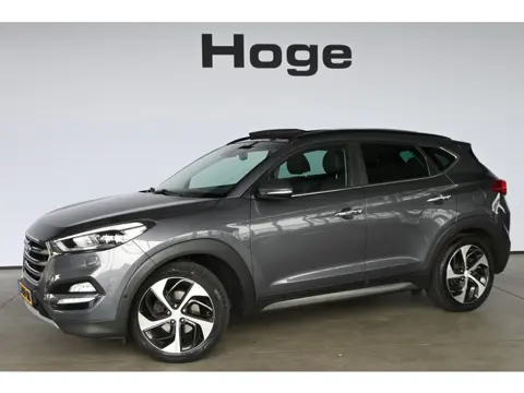 Hyundai Tucson 1.6 T-GDi Comfort 4WD Automaat Cruise Clima Trekhaak Panoramadak Stoelverwarming Goed