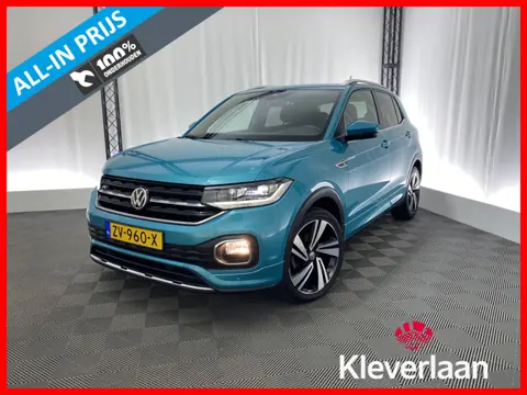 Volkswagen T-Cross 1.0 TSi R-Line | Apple carplay | Navi | Adapt. cruise | Keyless | Dodehoeksensor 