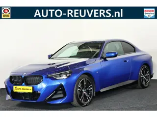 BMW 2 Serie Coupé 218i M-Sport / LED / HUD / Navi / CarPlay / Portimao Blauw