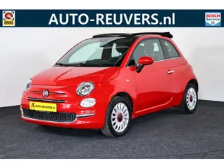 Fiat 500C 1.0 Hybrid RED Cabrio / Opendak / Navigatie / Cruise / Carplay