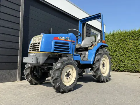 Iseki Sial, 20pk 4WD compacttractor MARGE (=GEEN BTW!) minitractor mini compact tractor trekker mini