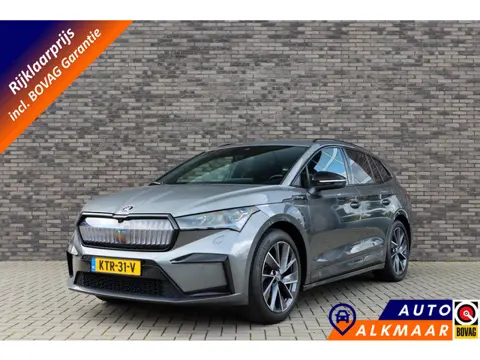 Skoda Enyaq iV 80 Sportline | SoH 98% | Crystal Face | Adaptieve cruise | Rijklaarprijs - incl.garan