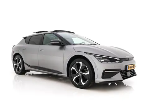 Kia Ev6 GT-Line AWD 77.4 kWh [3-Fase-11kW] (INCL-BTW) Aut. *PANO | HEAD-UP | LEATHER-ALCANTARA | ADA