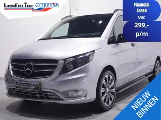 Mercedes-Benz Vito 116 CDI 163 pk Silver&Black Edition Extra Lang Navi, Camera, 19" LMV, Apple Carpl