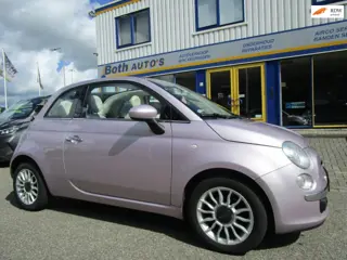 Fiat 500 C 0.9 TwinAir Lounge Cabriolet roze metallic