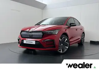 Škoda Enyaq Coupé iV 80 RS | 299 PK | SoH 92% | Adaptive Cruise Control | Achteruitrijcamera | Panor