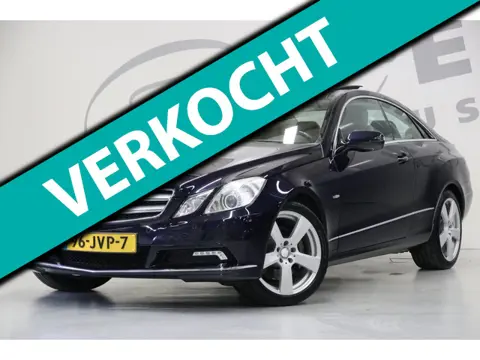 Mercedes-Benz E-klasse Coupé 350 CGI Memory/achteruitrijcamer/NAP/Origineel NL