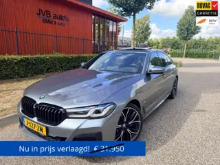 BMW 5-serie 530i M- sport, nappa comfort, glasdak, HUD,H&K