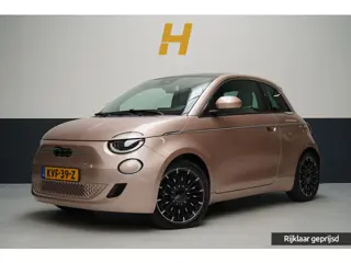 Fiat 500 La Prima 42 kWh | SoH 97,6% | Leder | Lm velgen | Navigatie | Carplay |