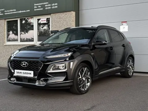 Hyundai KONA 1.6 GDI HEV Premium Sky Schuifdak Keyless Carplay Leer VOLL Nap