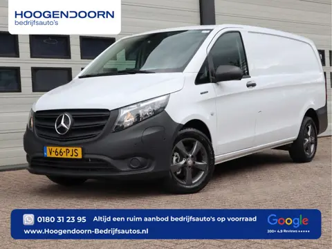 Mercedes-Benz eVito 112 66 kWh SoH 97,6 % AC + DC Snelladen L2 Lang - LM - Camera - 3 Zits - Betimme