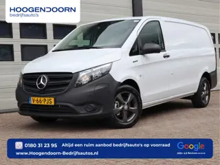 Mercedes-Benz eVito 112 66 kWh SoH 97,6 % AC + DC Snelladen L2 Lang - LM - Camera - 3 Zits - Betimme