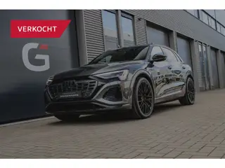 Audi Q8 e-tron 55 quattro S Edition 115 kWh | Luchtvering | Pano | B&O | HUD | Trekhaak | Memory | T