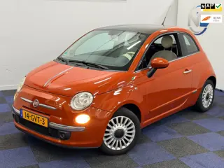 Fiat 500 1.2 Lounge / MOOIE UITVOERING / PANORAMADAK / AIRCO