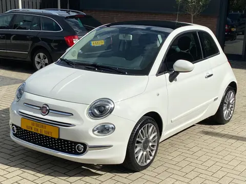 Fiat 500 1.2 Lounge NIEUWSTAAT PANO XENON CLIMA CHROOM PAKKET ELEKTR PAKKET
