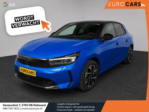 Opel Corsa 1.2 Turbo 100pk YES Facelift Bleu Vertigo Black Roof Stoel en Stuurverwarming Wireless Ca