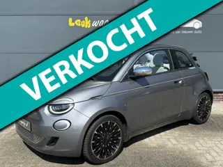 Fiat 500 C e La Prima Cabrio *camera *stoelverw. *ad. cruise