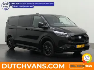 Ford Transit Custom 2.5PHEV Lang Black Platinum Dubbele Cabine | Leder | BOMVOL !!!