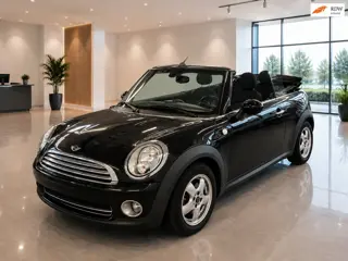 Mini Cabrio 1.6 Airco Bluetooth parkeersensoren Elek.ramen Leder Velgen Full Option