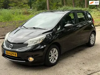 Nissan Note 1.5 dCi Acenta 2014 zwart airco nieuwstaat