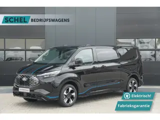 Ford E-Transit Custom 340 L2H1 Sport 71 kWh 218pk - 2x Schuif - ACC - B&O - Navi - Stoel/Stuurverwar
