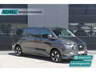 Ford E-Transit Custom 340 L2H1 Sport 71 kWh 218pk - 2x Schuif - ACC - B&O - Navi - Stoel/Stuurverwar