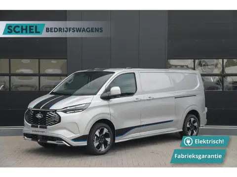 Ford E-Transit Custom 340 L2H1 Sport 71 kWh 218pk - 2x Schuif - ACC - B&O - Navi - Stoel/Stuurverwar