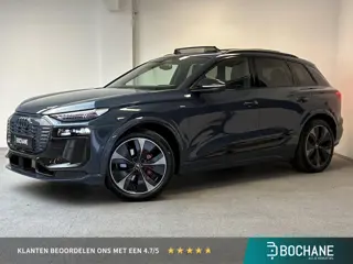 Audi Q6 e-tron Launch edition 83 kWh | S-LINE | TREKHAAK | SOH 98% | PANO | LUCHTVERING | MATRIX | B