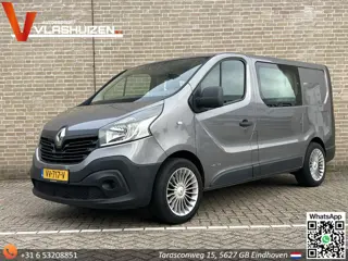 Renault Trafic 1.6 dCi T27 L1H1 Comfort Dubbel Cabine | € 4.950,- NETTO! | Cruise | Airco | Bijrijde