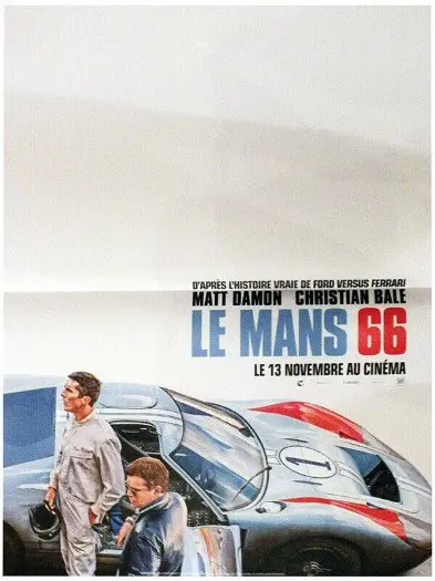 LE MANS 66 FRANSE filmposter.