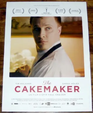 THE CAKEMAKER FRANSE filmposter.