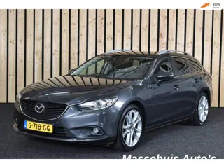 Mazda 6 Sportbreak 2.0 HP GT-M 95dkm Trekhaak Leer Navi Cruise Camera PDC Nwe APK