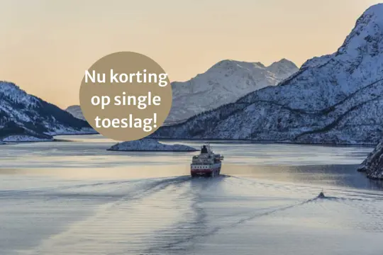 Hurtigruten Noorderlichtreis Zuidwaarts - Single Special