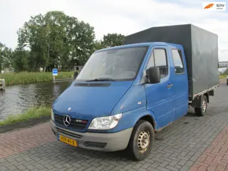 Mercedes-Benz Sprinter 308 CDI dubbele cabine pick up met huif