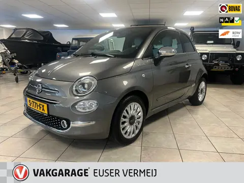 Fiat 500 1.0 Hybrid Dolcevita Lederen bekleding, Panoramdak, Navigatie.