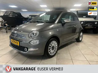 Fiat 500 1.0 Hybrid Dolcevita Lederen bekleding, Panoramdak, Navigatie.