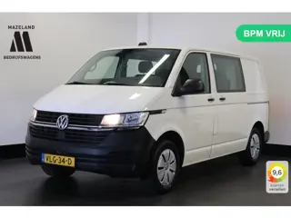 Volkswagen Transporter 2.0 TDI 150PK Automaat Dubbele Cabine EURO 6 - Airco - Cruise - Camera - € 18