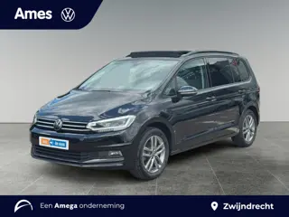 Volkswagen Touran 1.5 150pk TSI Highline 7p Panoramaschuif-kanteldak | Navigatie 'Discover Media' | 