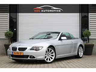 BMW 6-Serie Cabrio 645Ci S Rood Leder | Memory | Xenon | Navi | Stoelverwarming