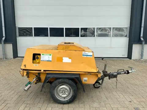 Atlas-Copco ATCA 2000 Deutz F2L 1011 Mobiele Diesel Schroefcompressor 18.5 kW 7 Bar