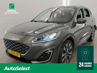 Ford Kuga 2.5 PHEV 225pk Vignale | SOH 86% | Panoramadak | Trekhaak | 20" Velgen | Leder | CarPlay |
