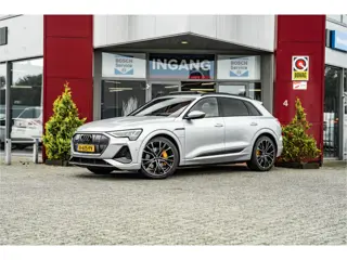 Audi e-tron 95kWh | 55 Quattro S Line binnen + buiten | SOH 91% | AppleCarPlay | Pano | ACC