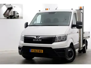 MAN TGE 5.180 2.0 177pk E6 L2H1 Kipper Dubbel Lucht Trekhaak 3500kg 06-2018