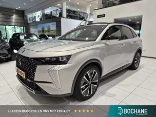 DS 7 1.6 PHEV 300 4x4 Etoile | Panoramadak | Leder | Trekhaak | Stoelverwarming & Ventilatie |