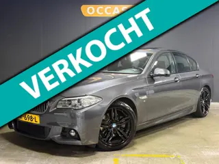 BMW 5-serie 520i M Sport Edition High Executive|KANTELDAK|LED|PDC|TREKHAAK|LEDER|MEMORY|CRUISE|STOEL