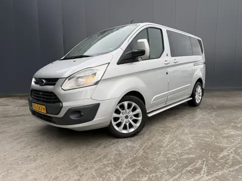 Ford Transit Custom 2.2 TDCI DUBBEL CABINE CHAMPIONS EDITION LEER 2X SD CAMERA NAVI CRUISE ECC